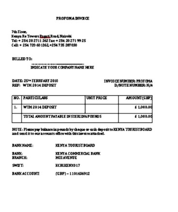 accounting invoice template