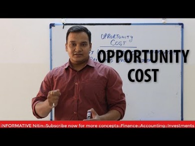 calculating opportunity cost