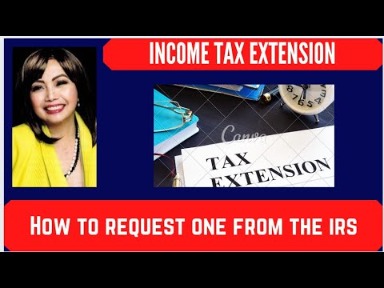 extension of time to file your tax return