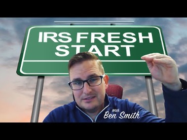 how can the irs fresh start program help me?