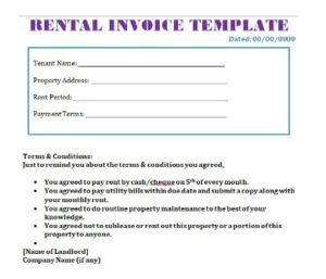 Prepaid Rent Accounting