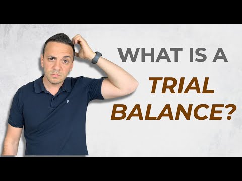 preparing a trial balance for your business