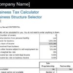 Tax Formula To Determine Adusted Gross Income And Taxable Income From Gross Income