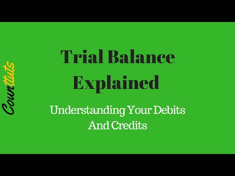 the difference between a trial balance and balance sheet