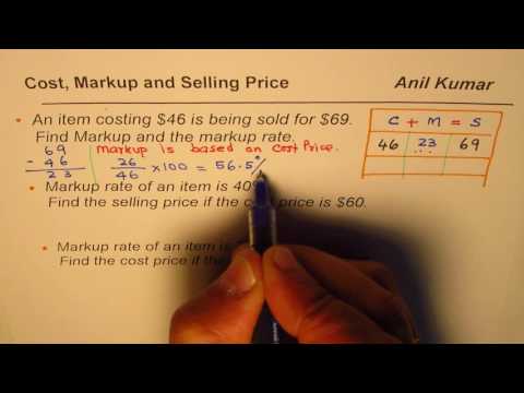 the difference between margin and markup