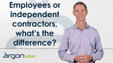 what is the difference between employee and independent contractor?